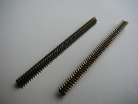 12703WMS-SMT-X-X-X 1.27 mm Straight Angle SMT Pin Headers