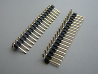 25409WMR1-X-X-X 2.54 mm Single Row Right Angle Pin Headers