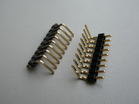 25409WMR2-X-X-X 2.54 mm Single Row Right Angle Pin Headers